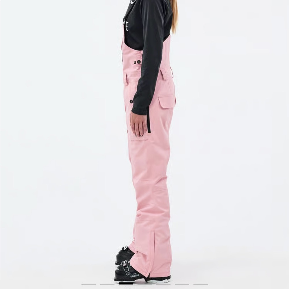 Pink Dope Snow Bibs - Picture 3 of 5